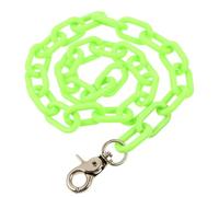 Mikikit Punk Body Chain Jeans Chain for Women with Acrylic and Metal Material Cool Ornament and Key Attach Feature Suitable for Dates and Travel Stylish Hip Hop Pants