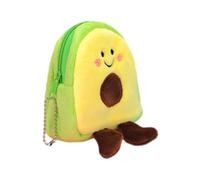 Mikikit Purses Easy for Carrying and Organising Change 2pcs Lightweight Cloth Avocado Shaped Mini Wallets with Lipstick Holder for Shopping and Work