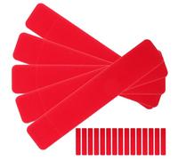 Mikikit PVC Flocking Pen Sleeve Pouch Lightweight 20pcs Single Case Holder to Keep Pocket Safe from Marks During Graduation Season for Fountain Pens and Markers for School and Office Use