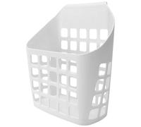Mikikit Rabbit Feeder Hanging Hay Rack with Fixed Mount for House Bunnies and Guinea Pigs Hollow Design Flat Bottom Feeding Manger