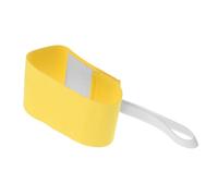 Mikikit Reflective Adjustable Captain Armband Elastic Band for Soccer Team Sports Solid Color Blank Design with Touch Fastener High Visibility for Various Arm