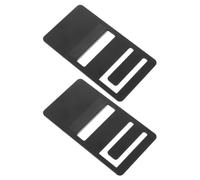 Mikikit Refrigerator Impact Rv Locking Mechanism 2pcs Clips Door Prop for Fridge with Abs Material and Simple Installation Minimizing of Vibrations Camper Use