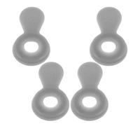 Mikikit Rice Cooker Pull Ring 4pcs Silicone Handle Knobs Replacement for Bear -P20H1 -P20N5 Cooker Inner Lid with Secure Seal and Easy Installation