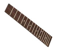 Mikikit Rosewood Ukulele Fingerboard Replacement Fretboard Versatile Fingerboard for Ukulele 23 Inch Warm and Rich Sound for Homes and Group Performances