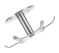 Mikikit Rotating Stainless Steel Kitchen Utensil Hanger with Multi-Claw Design for Cabinet Storage and Kitchen Tool Organisation