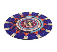 Mikikit Rubber Pendulum Mat for Divination with Unique Intricate Designs, Versatile Functionality and Accurate Predictions, for Meditation and Rituals in Witchcrafts and Metaphysical