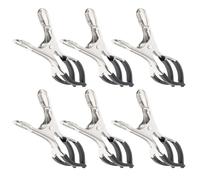 Mikikit Saxophone Repair Clip for Saxophone and Clarinet, Stainless Steel Non-slip Tool with Leather Case, Sturdy Musical Instrument Maintenance Supply for Wind Instrument Repair