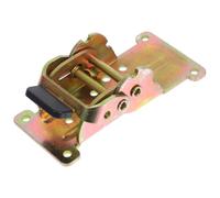 Mikikit Self Locking Folding Hinge for Table and Chair Legs, Cold Rolled Steel Bracket with Stable and Secure Support, Space Saving Design Suitable for Offices and Other Settings