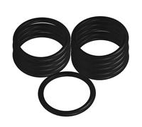 Mikikit Singing Bowl Ring Cushions 10Pcs 60X7Mm Epdm Rubber O-Rings Replacement Pads for Sound Bowls during Meditation Sessions