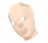 Mikikit Skin Lifting Sleeping Mask with Ear Loops for Face Tightening, Small V-line Contouring, Double Chin Reduction, Wrinkle Treatment Facial Cover for Women