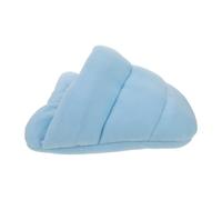 Mikikit Small Pet Bed Warm Plush Igloo House for Guinea Pigs Hamsters and Small Animals Xs Blue Cozy Sleeping Cave Hideout for Indoor Use