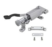 Mikikit Snare Drum Metal Regulator Silver Snare Drum End Strainer Replacement Part with Throw off Butt End Accessory