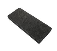Mikikit Sound Dampening Mat for Subwoofer Polyester Vibration Isolation Pad 15.75X7.87X2.05In Suitable for Studio and Monitor Loudspeaker