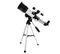 Mikikit Space Telescope Refractive Eyepiece Portable Tripod for Astronomy Easy Assembly