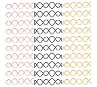 Mikikit Spiral Hair Pins with Small round Ball Head with Alloy Material 30pcs Create Elegant Meatball Buns and Keep Hairstyles Day for Hair Styling for Daily Hairdressing and Special