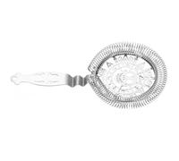 Mikikit Stainless Steel Ice Strainer for Cocktail Bars, Portable and Break Resistant Barware Tool with Generous Appearance Design, for Professional Bartenders