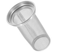 Mikikit Stainless Steel Tea Strainer Filter for Teapot Fine Mesh Tea Infuser Replacement 8.1x7.5x12.3cm Single Piece