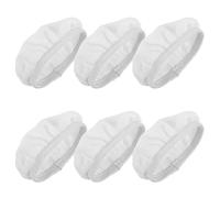 Mikikit Steam Cleaner Attachment Kit Cloth Material and Versatile Adaptability with Reusable Microfiber Mop Pads 6pcs Enhanced Durability and Versatile Adaptability for Home Cleaning