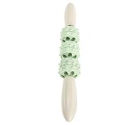 Mikikit Sturdy Handheld Muscle Massager Roller Stick for Fitness and Yoga, Pp Material with Gentle Massage Function to Refresh Tired Feet, for Relaxing Muscles While Having a Rest