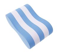 Mikikit Swimming Pull Buoy Kickboard for Adults, Blue-white 23.7x15x7cm, Swim Training Leg Float Buoy for Pool and Open Water, Swimming Supplies for Strength and Technique