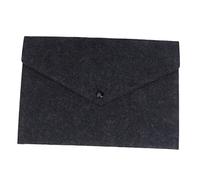 Mikikit Tablet Protective Cover for 10-12 Inch Tablets Dark Grey Felt Sleeve with Shockproof Padding for Travel and Everyday Use