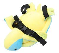 Mikikit Turtle Shaped Butt Pad for Adults with Thick Rabbit Plush and Pp Cotton Padding, Impact Resistant Hip Protector for Outdoor and Indoor Sports, Comfortable and Adorable Skating