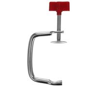 Mikikit Universal Manual Pasta Maker Clip, Metal Fixing Clamp Replacement Part for Noodle Making Machine, Kitchen Pasta Accessory for Home Cooking