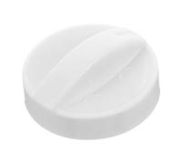Mikikit Universal Plastic with Oven Replacement Knobs Cross Knob Microwave Timer Design, White Easy to Operate High Hardness Accessory for Kitchen Appliances