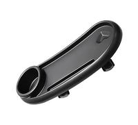 Mikikit Universal Pram Snack Tray with Detachable Stroller Tray and Cup Holder, Made of Sturdy Plastic, Easy to Clean and Simple Installation for Baby Strollers and Prams