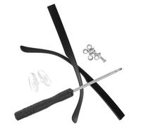 Mikikit Universal Shops Glasses Personal and Feature Professional for Use TR90 Replacement Arm Temples Made of Sturdy Material with Anti-Skid Repair Kit