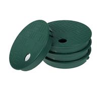Mikikit Valve Protects 6 Inch Box Lid round 4pcs Sprinkler Green Cover Plastic against Debris Easy Installation for Outdoor Sprinkler Systems for Lawn Irrigation