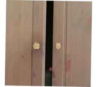 Mikikit Vintage Brass Dragon Head Cabinet Door Handle Durable Chinese Style Pull for Wardrobes Cupboards Furniture Easy Installation Wear Resistant