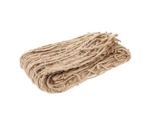 Mikikit Vintage Hollow Woven Blanket for Newborn Photography Prop Breathable Blanket Natural Linen Material Photo Prop for Boy Girl Photoshoot