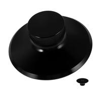 Mikikit Vinyl Weight Stabilizer Clamp for Turntable and Phonograph Record Player Aluminium Record Disc Clamp with Vibration Reduction for Home Entertainment Systems