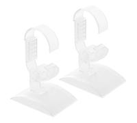 Mikikit Watch Display Stand Adjustable Acrylic Holder Compact 4X2.6 Inch Base for Home, Office and Retail Showcase