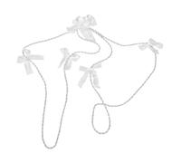 Mikikit Western Style Wedding Lasso Rope with Embellishments Traditional Bridal Cord for Ceremony Unity for Weddings Vow Renewals and Engagement Parties Elegant Cultural Accessory