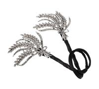 Mikikit Wheat Hair Bun Maker for Women with Alloy Material User-friendly and Convenient to Use Hair Bun Tool Fashionable and Stylish for Everyday Use