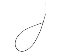 Mikikit Wheelchair Parking Brake Cable 106cm Replacement Part with Side Screw Handle, Universal Manual Brake Line for Wheelchair and Mobility Scooter Accessories