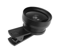 Mikikit Wide Angle Macro Lens for Smartphones Clip Photography Lens for and for Detailed Shots of Jewelry Flowers and Insects Black