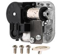 Mikikit Wind-up Musical Movement: DIY Music Box Mechanism Replacement Parts, Standard Clockwork Accessory with Screws & Key - Tune: Castle in the Sky