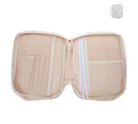 Mikikit Women's Bible Storage Bag Hand Carry for Church Camp Essentials Scripture Storage Pouch for Quran and Bible Carry Case Religious Bag Organizer