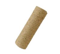 Mikikit Wooden Cat Refill Post with Rope for Cat Scratching Post Replacement Smooth and Gentle Climbing Column Part or Kitten Tower Accessories