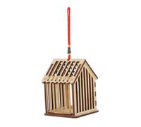 Mikikit Wooden Cricket Cage for Breeding and Display Safe Habitat and Ample Space, Portable Live Grasshopper Container Suitable for Reptiles and Insect Storage
