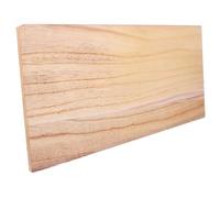 Mikikit Wooden Slab Rectangular Board for Crafting and DIY Projects, Sturdy Furniture Wood Plank with Ample Storage Space and Classic Look, Versatile Shelving Blank Wood for Home Decor