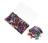 Mikinona 1 Box Irregular Shell Fragments for Vase and Pen Holder Decor | Natural shell material, easy to use, versatile craft supply, also suitable for aquarium ornaments and DIY projects