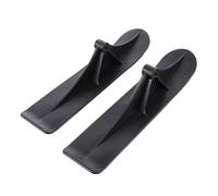 Mikinona 1 Pair Dual Use Ski Snowboard Sled Kit Transform Your Kick Scooter Into Snow Scooter for Winter Fun Durable Space Saving Design