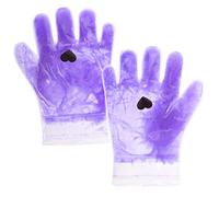 Mikinona 1 Pair Paraffin Therapy Hand Cover Reusable Wax Care Gloves for Moisturizing Treatment Easy to Clean for Spa and Home Use Promotes Healthy Skin Absorption