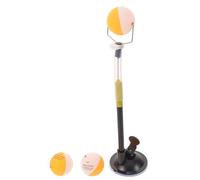 Mikinona 1 Set Beginner Ping Pong Trainer - Kids Table Tennis Training Equipment with Flexible Rod & Suction Base for Home Sports Skills Improvement