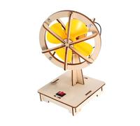 Mikinona 1 Set DIY Science Model Fan Kit for Hands Electric Learning Enhance Fine Motor Skills Physics Understanding for Young Engineers Fun Educational Activity