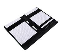 Mikinona 1 Set Golf Scorecards Holder Portable Golf Scoring Book Durable and Stylish Design for Golfers to Track Scores for Easy Carrying
